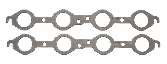SCE Gaskets CHEV LS1-LS7 LRG RND GRAPH-FORM 1/8 THK EXH GSKTS 419181