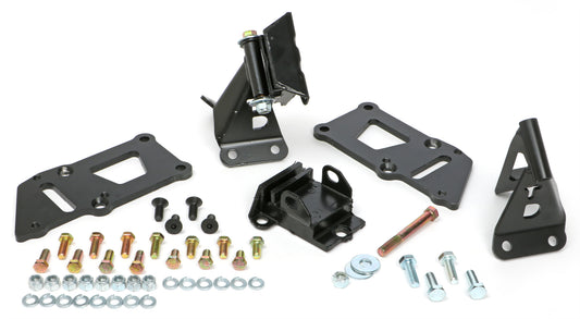 Trans-Dapt Performance 55-57 Chevy (Tri-5) Ls Engine Swap Mount Kit With Rubber Mount Pads 4199