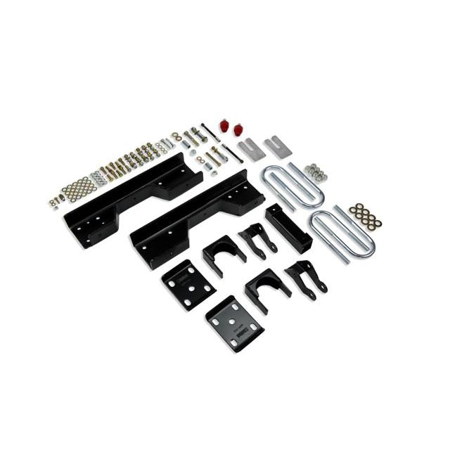 BELLTECH 6926 FLIP KIT 8 in. Drop Flip Kit Inc C-Notch 1988-2000 Chevrolet Silverado/Sierra C2500 (All Cabs) 88-00 Chevrolet Silverado/Sierra C3500 (All Cabs) w/ C-Notch 8 in. Rear Drop