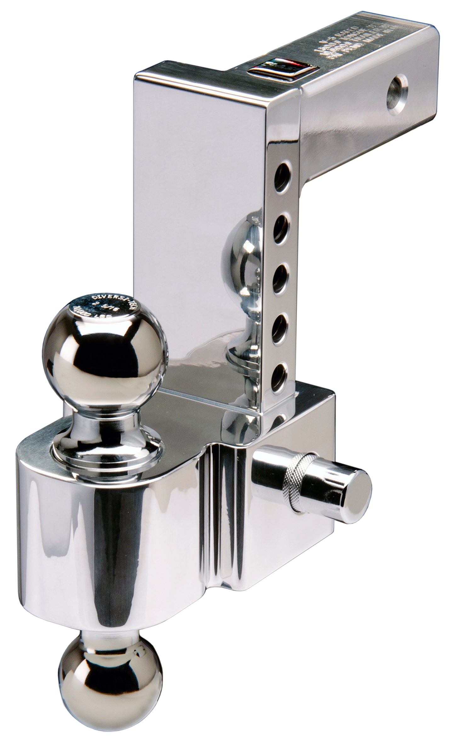 Fastway Trailer - Flash 6 In. Simple 2 In. Shank 2 In. & 2-5/16 In. Chromed Balls 42-00-2600