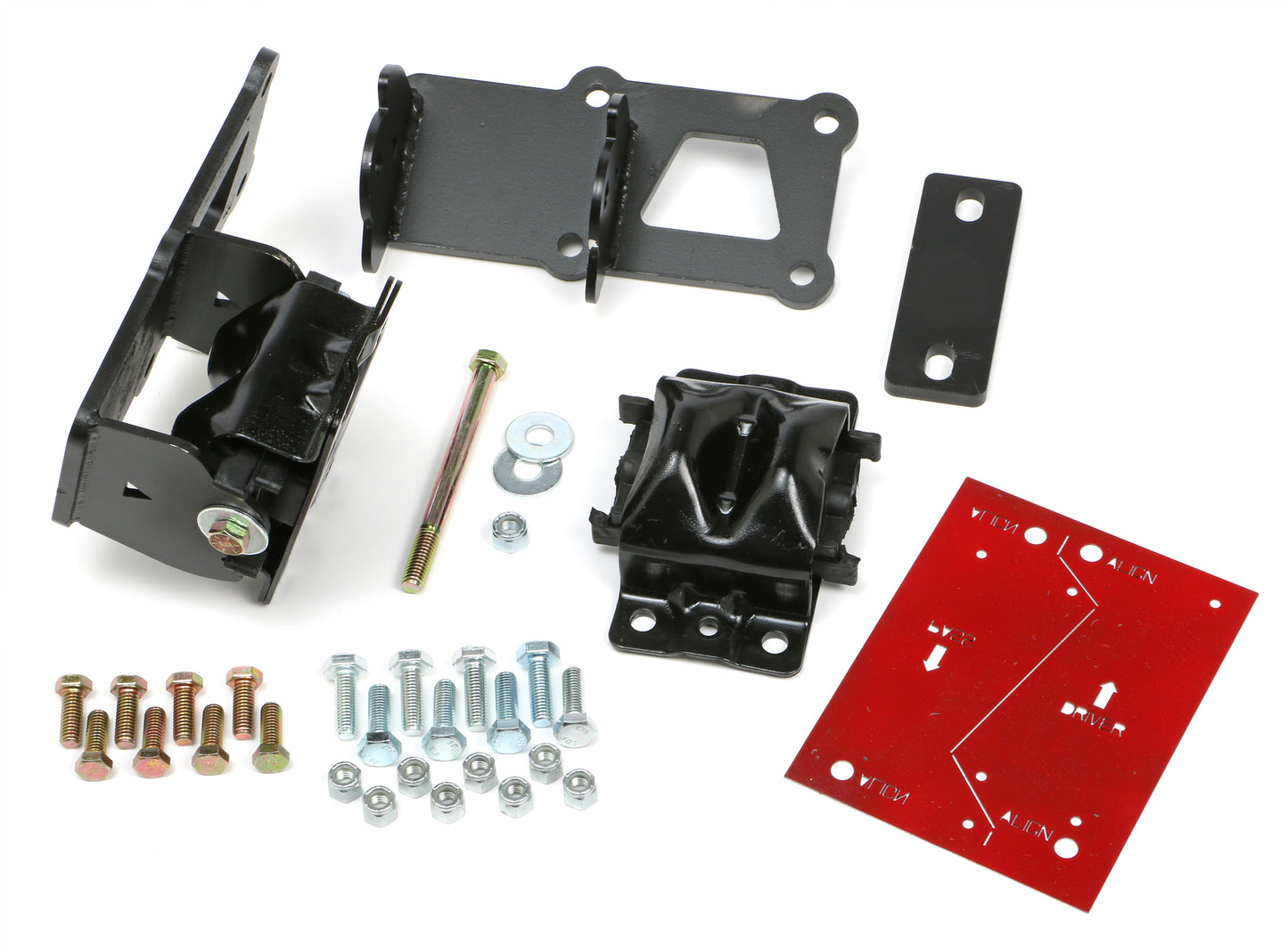 Trans-Dapt Performance Ls Engine Swap Mount Kit; 70-74 Camaro & Firebird (F-Body); Rubber Pad 4202