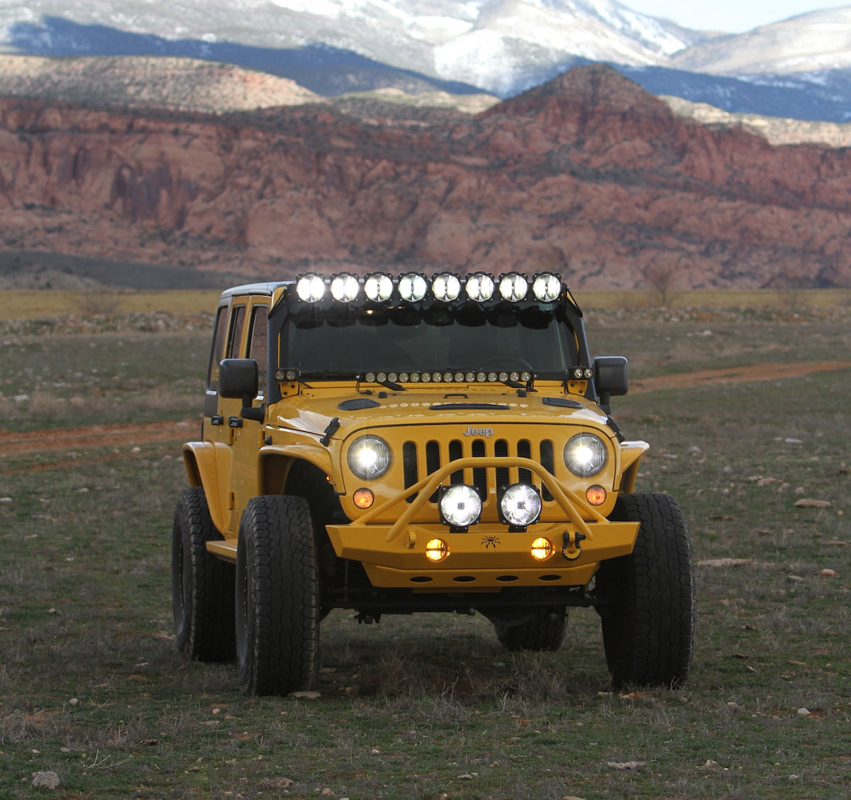 KC HiLiTES 7 in Gravity LED Pro - Single Headlight - SAE/ECE - 55W / 60W Driving Beam - Universal / 07-18 Jeep JK 4234