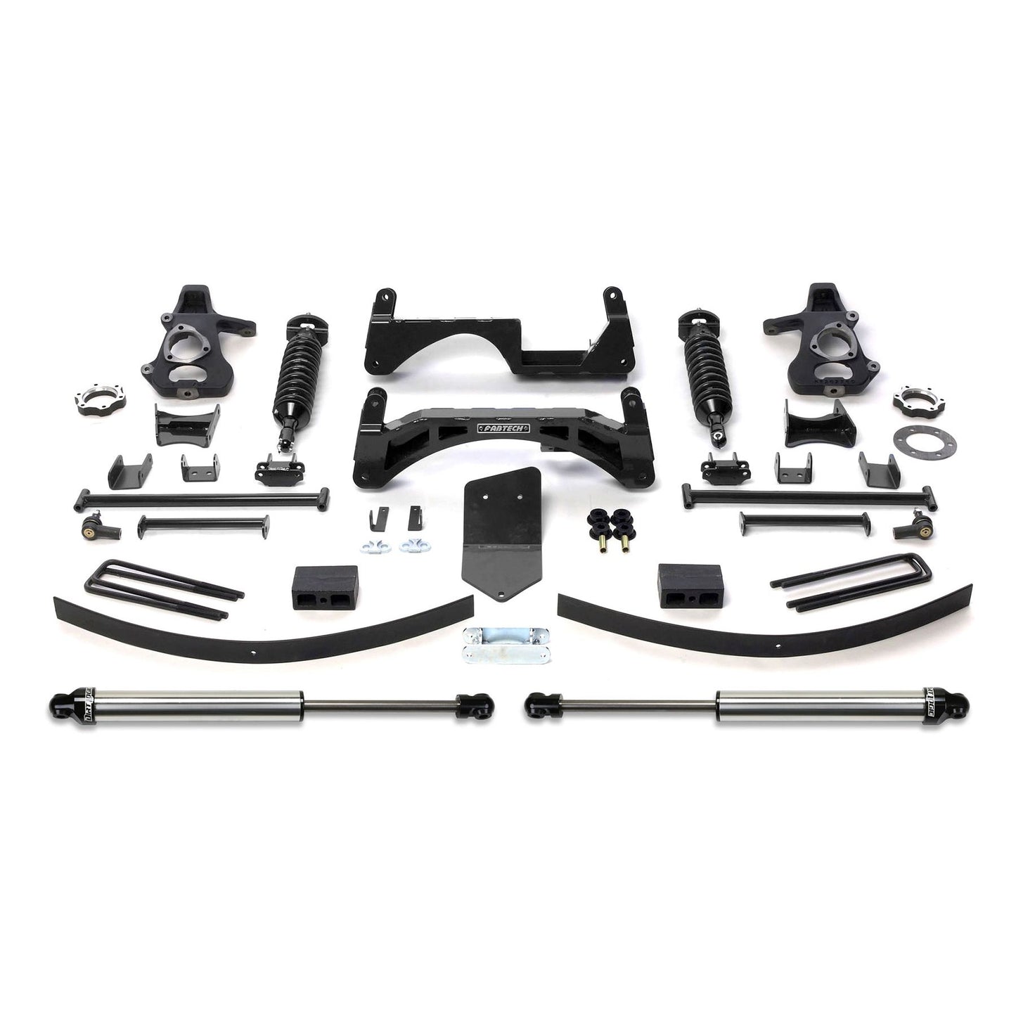 Fabtech 6" PERF SYS W/DLSS 2.5C/Os & RR DLSS 07-13 GM K1500 P/U W/O AUTORIDE 4WD K1025DL