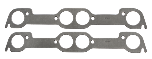 SCE Gaskets PONTIAC V8 H.O/EDEL RND PORT GRAPH-FORM 1/8 THK EXH GSKTS 428181