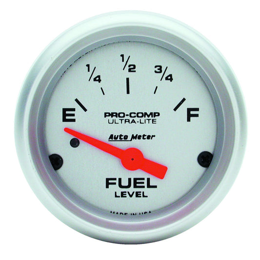 AutoMeter 2-1/16 in. FUEL LEVEL 0-90 O GM SSE ULTRA-LITE 4314