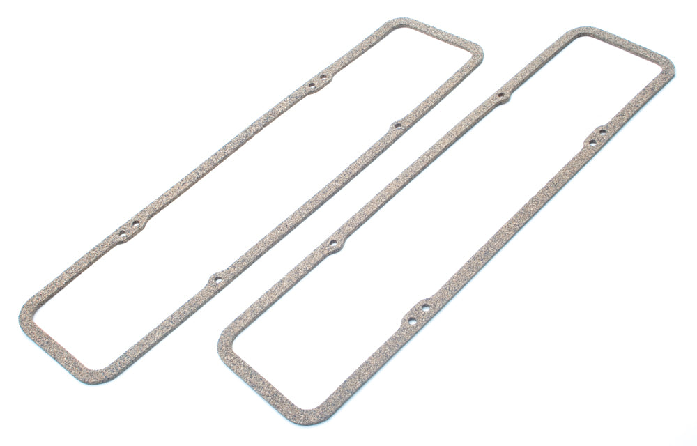 Trans-Dapt Performance Valve Cover Gaskets; Standard-Duty; 1955-86 Chevy 265-350- Cork/Rubber Nitrile 4323