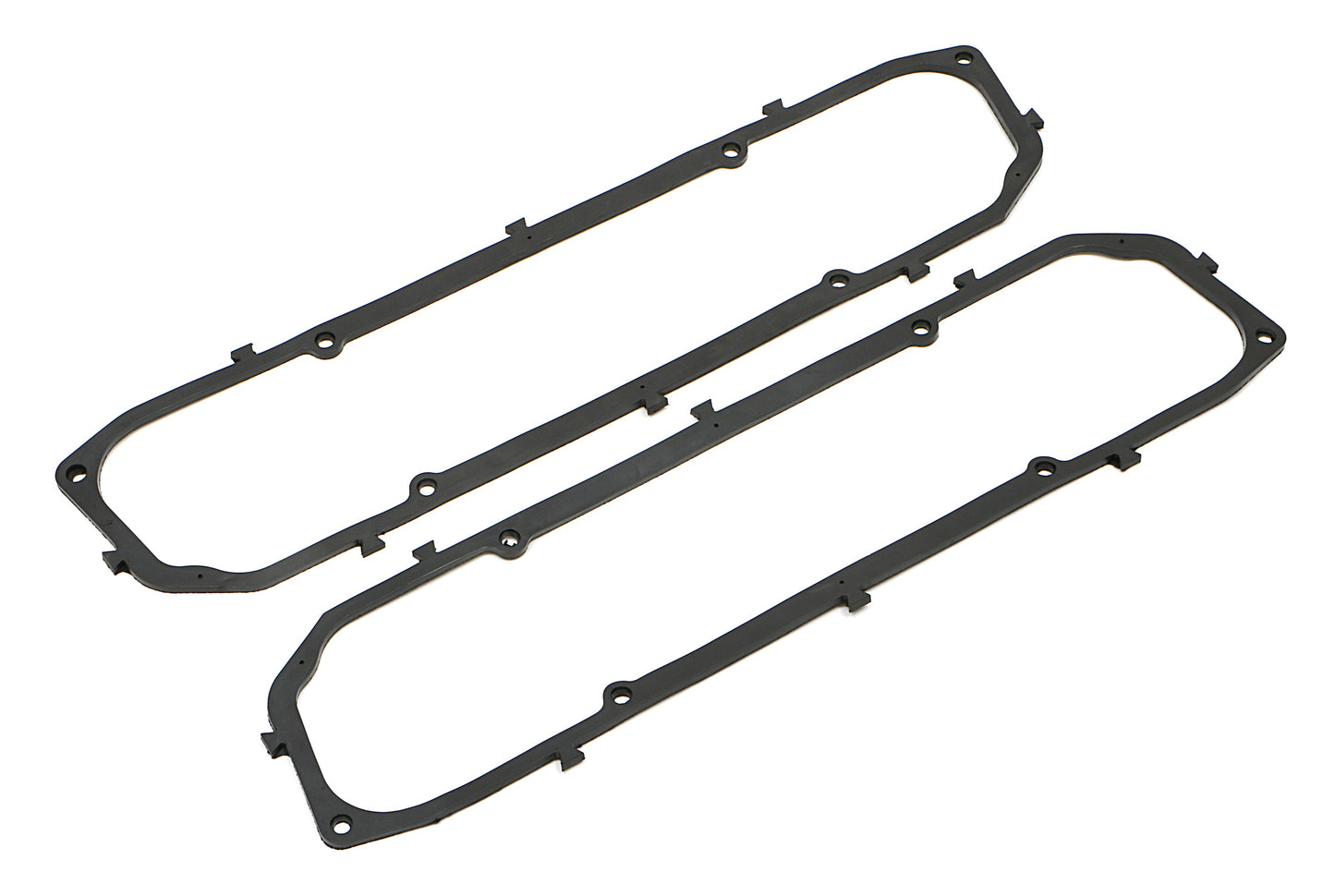 Trans-Dapt Performance Valve Cover Gaskets; Rubber With Steel-Core; Chrysler 361-383-400-426 And 440 (6-Bolt) 4332