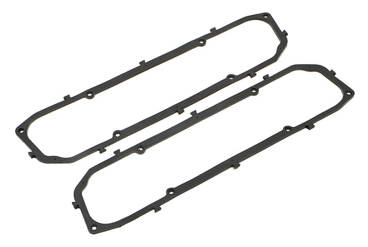 Trans-Dapt Performance Valve Cover Gaskets; Rubber With Steel-Core; Chrysler 361-383-400-426 And 440 (6-Bolt) 4332