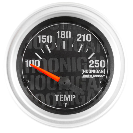 AutoMeter 2-1/16 in. WATER TEMP 100-250 Fahrenheit ELECTRIC HOONIGAN 4337-09000