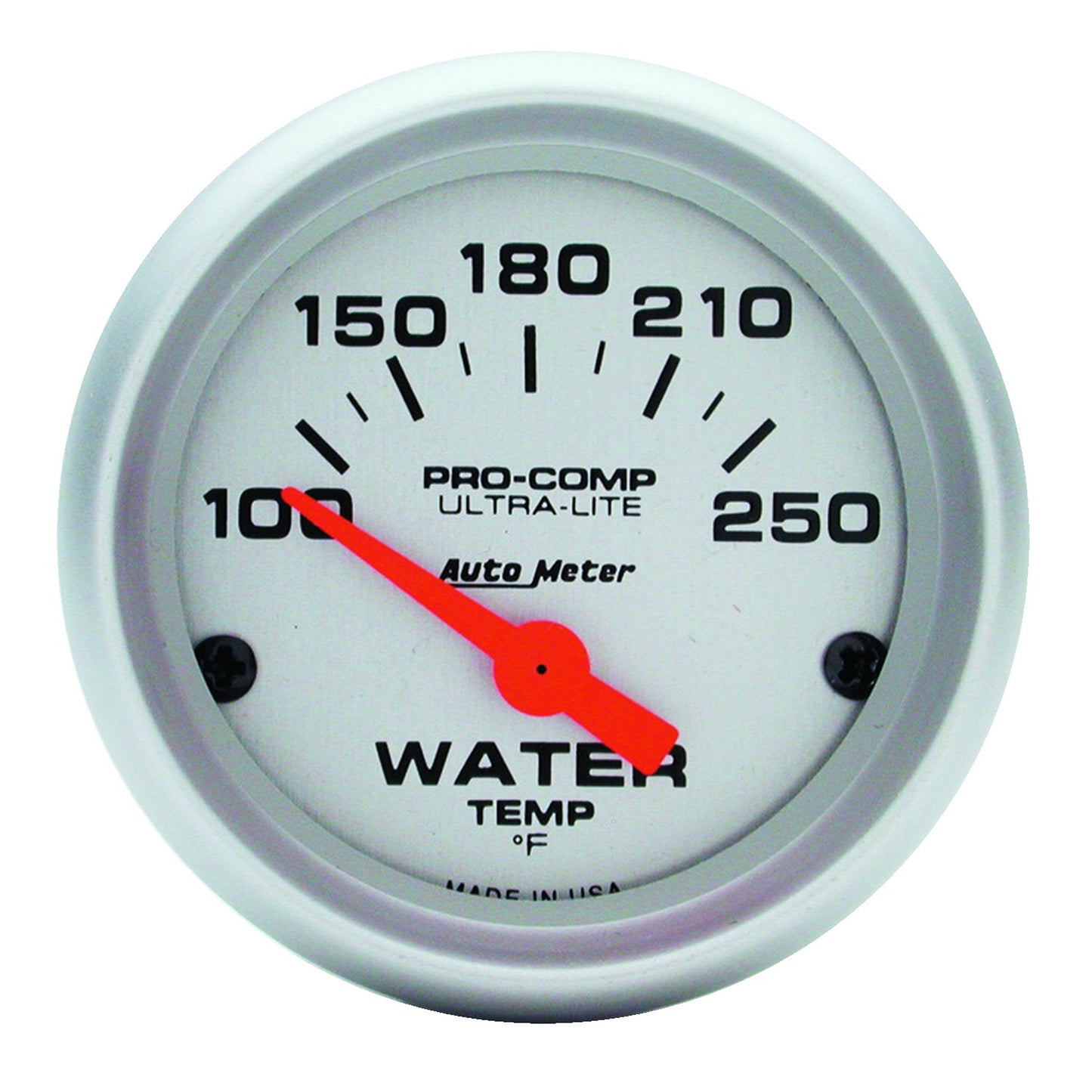 AutoMeter 2-1/16 in. WATER TEMPERATURE 100-250 Fahrenheit ULTRA-LITE 4337
