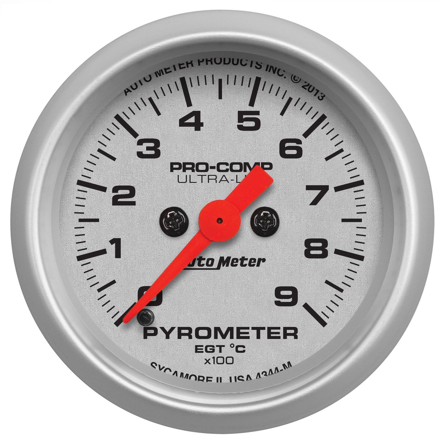 AutoMeter 2-1/16 in. PYROMETER 0-900 Celsius ULTRA-LITE 4344-M