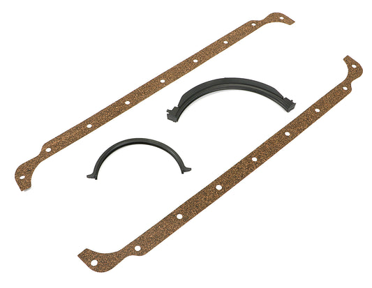 Trans-Dapt Performance 1971-80 Chrysler 360 Oem Style Replacement Oil Pan Gasket- Cork Rails And Rubber End Seals 4346