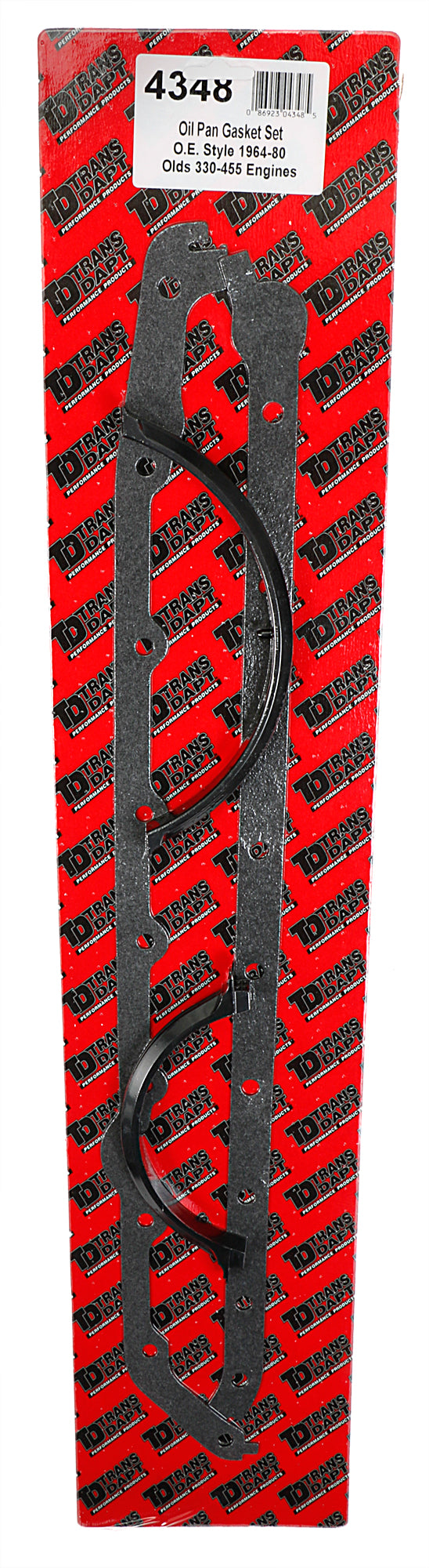 Trans-Dapt Performance Oldsmobile 330-455 Oem Style Replacement Oil Pan Gasket- Cork Rails And Rubber End Seals 4348