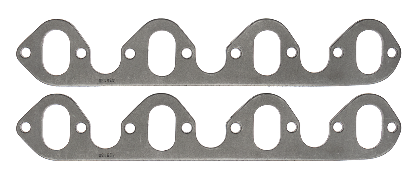 SCE Gaskets FORD 460 STD OVAL GRAPH-FORM 1/8 THK EXH GSKTS 435180