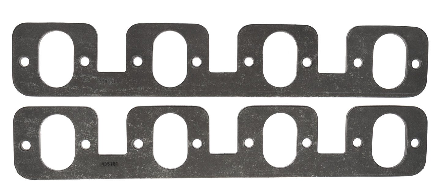 SCE Gaskets FORD 429CJ LRG OVAL GRAPH-FORM 1/8 THK EXH GSKTS 435181