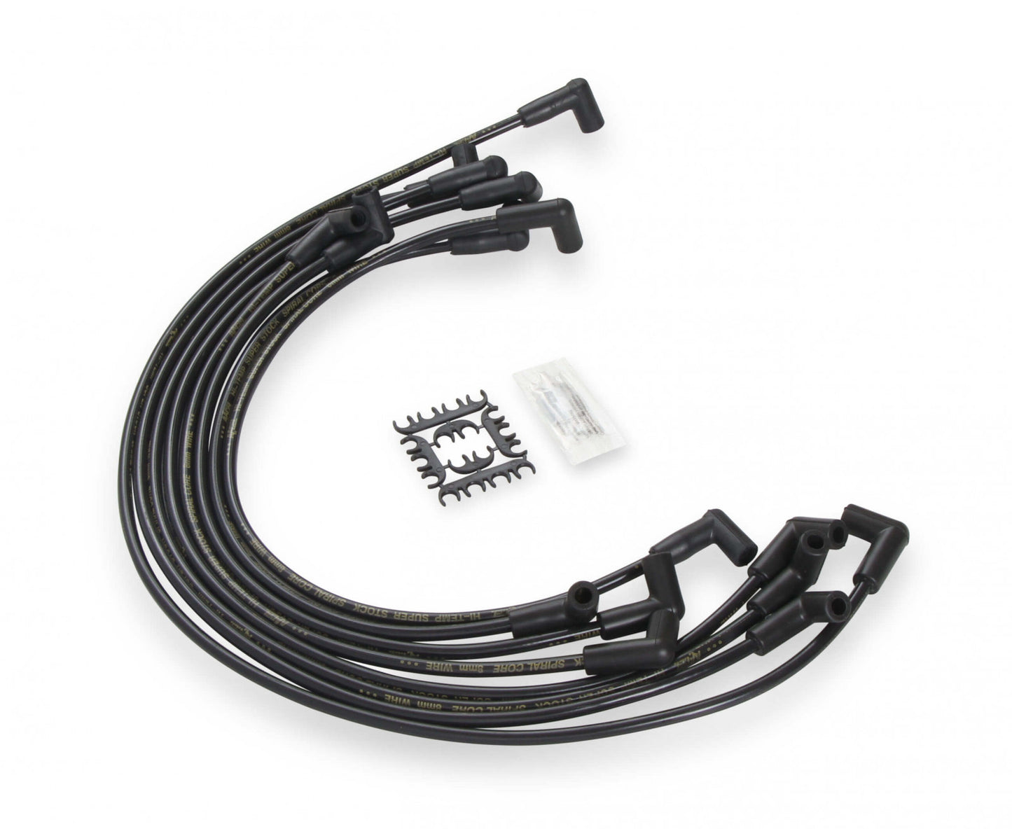 ACCEL Spark Plug Wire Set - 90 Deg Boots - Black 5048K