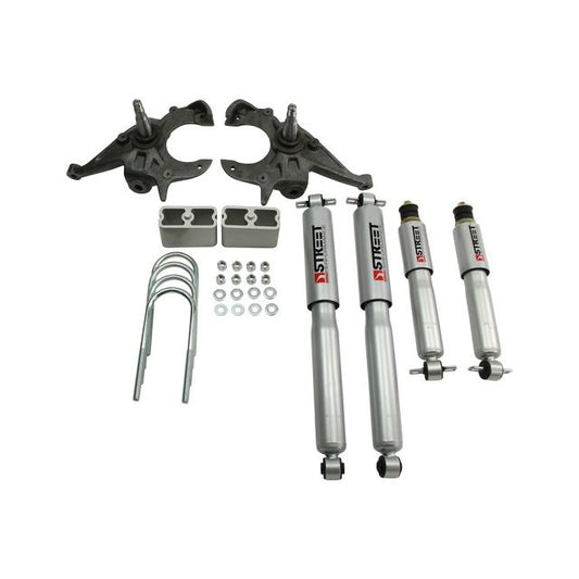 BELLTECH 617SP LOWERING KITS Front And Rear Complete Kit W/ Street Performance Shocks 1982-2004 Chevrolet S10/S15 Pickup 4&6 cyl. (Ext Cab) 2 in. F/3 in. R drop W/ Street Performance Shocks