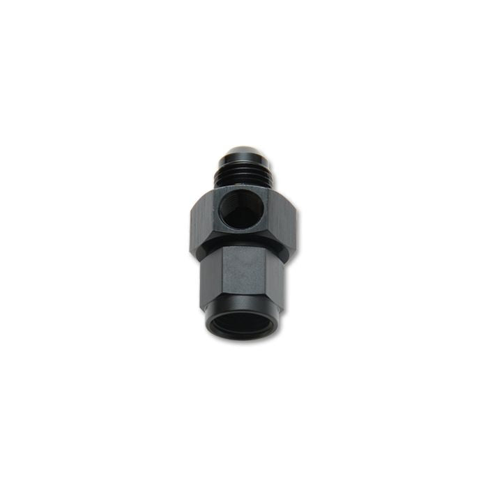 Vibrant Performance - 16484 - Female AN to Male AN Flare Union Adapter with 1/8 in. NPT Port; Size: -4AN