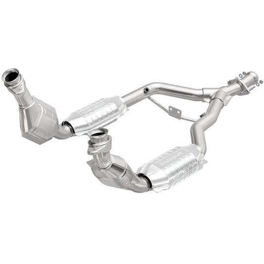 MagnaFlow 1996-1998 Ford Mustang California Grade CARB Compliant Direct-Fit Catalytic Converter MAGNAFLOW-444064
