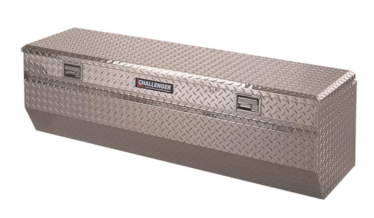 Lund 4455 Challenger Chest Storage Box 55.75-Inch Brite Aluminum