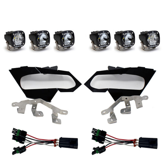 Baja Designs S1 Triple LED Headlight Kit 447074