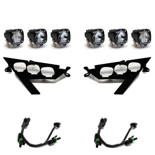 Baja Designs S1 Triple LED Headlight Kit 447156