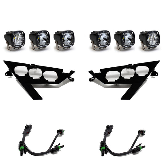 Baja Designs S1 Triple LED/Laser Headlight Kit 447157
