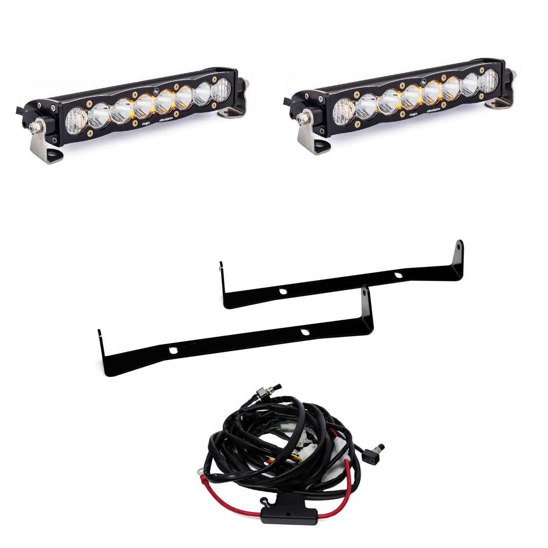 Baja Designs S8 Dual 10 Inch Grille Upper Light Kit 447509