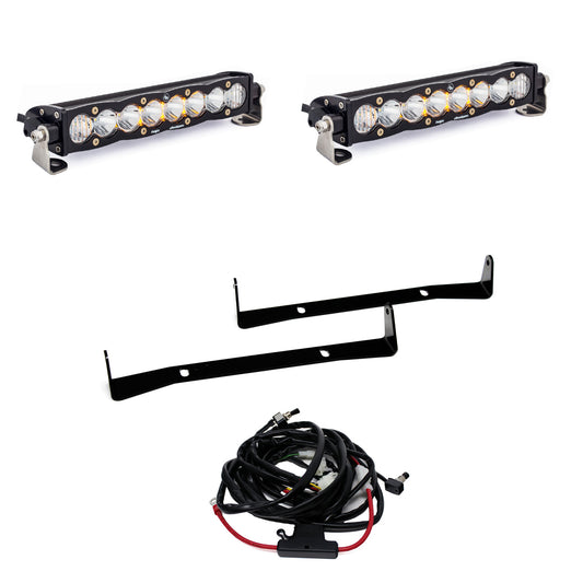 Baja Designs S8 Dual 10 Inch Grille Upper Light Kit 447509