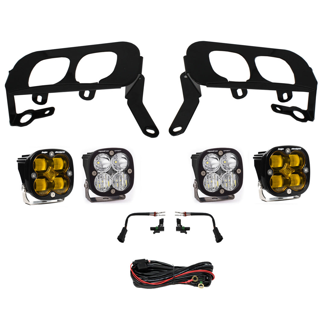 Baja Designs Squadron Sport/SAE Dual Fog Pocket Light Kit 447531