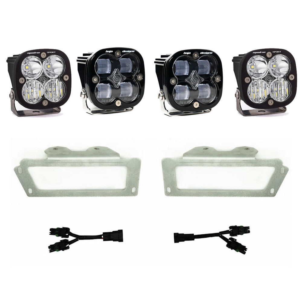 Baja Designs Squadron SAE Fog Pocket Light Kit 447619