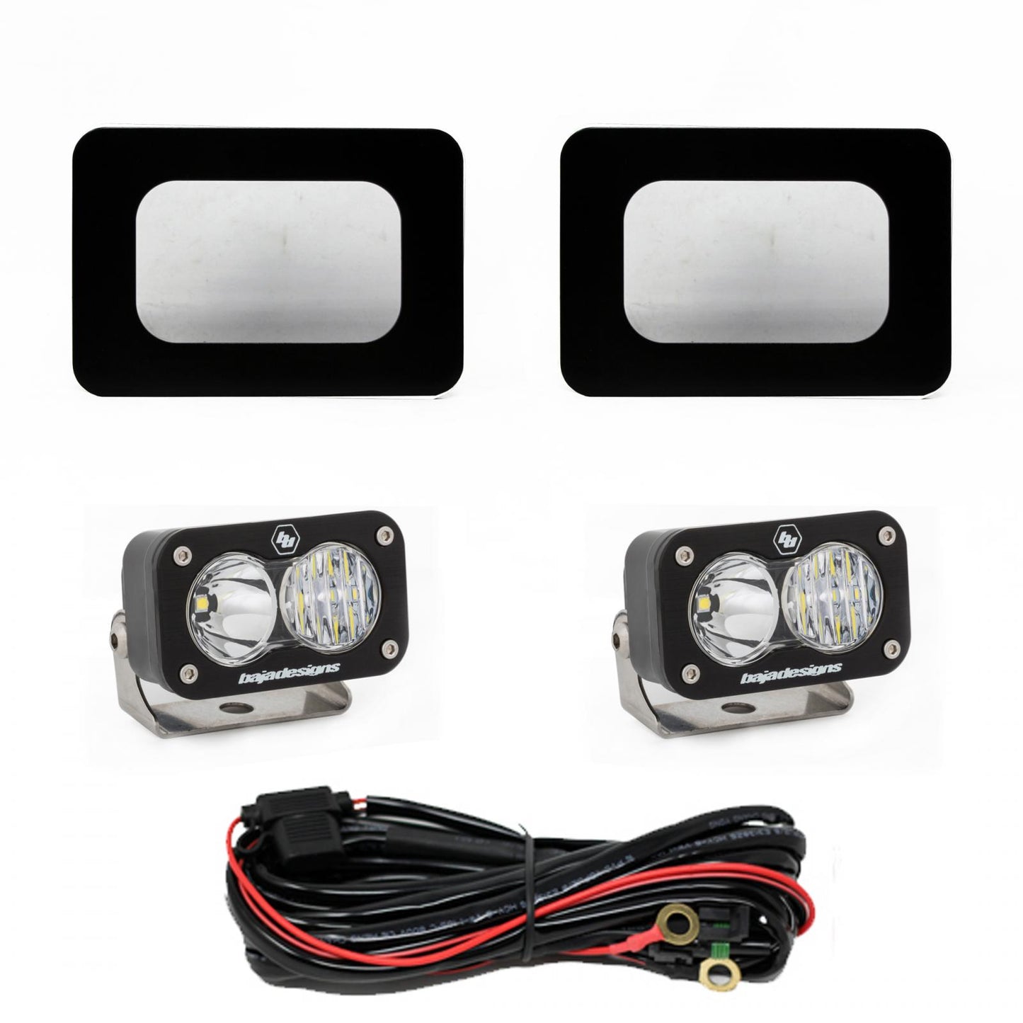 Baja Designs Caliber 9 S2 Sport Dual Grille Light Kit 447673