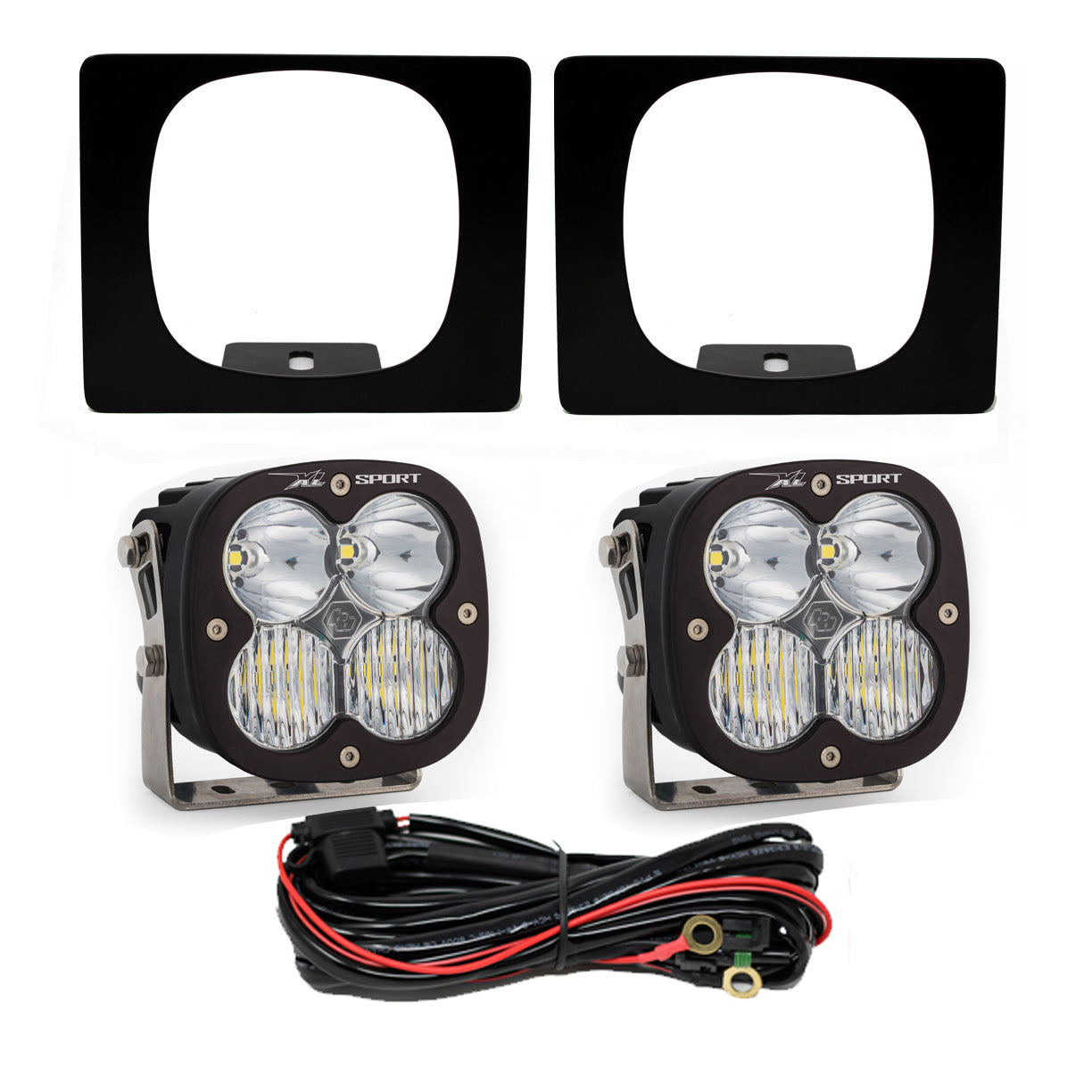 Baja Designs Caliber 9 XL Sport Dual Grille Light Kit 447675