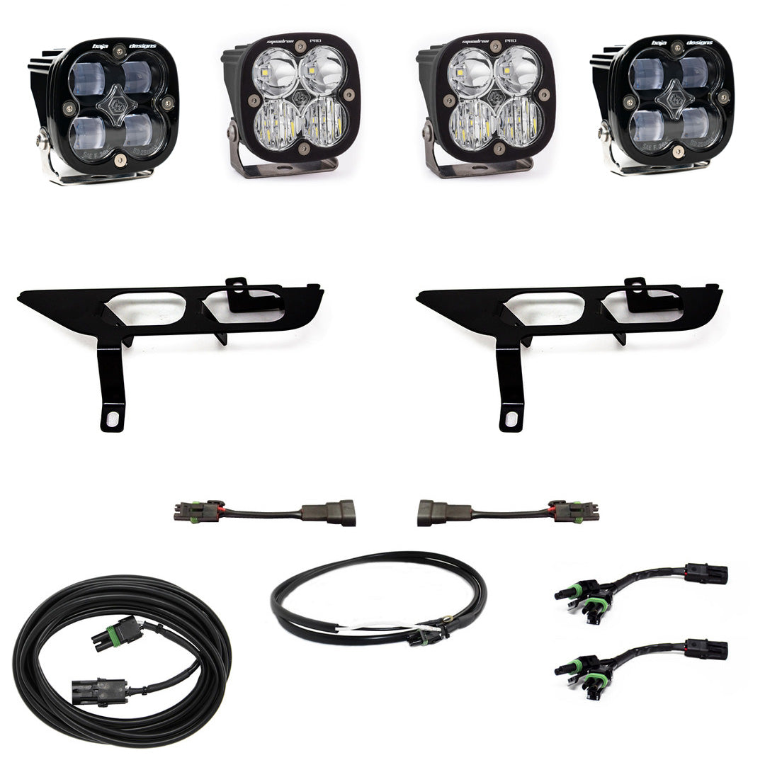 Baja Designs Squadron SAE/Sport Fog Pocket Light Kit 447697UP