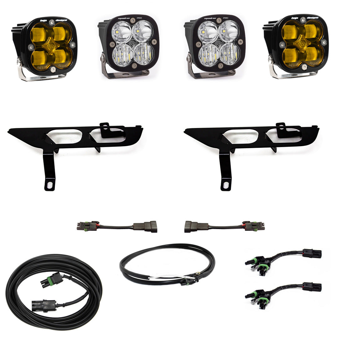 Baja Designs Squadron SAE/Sport Fog Pocket Light Kit 447698UP