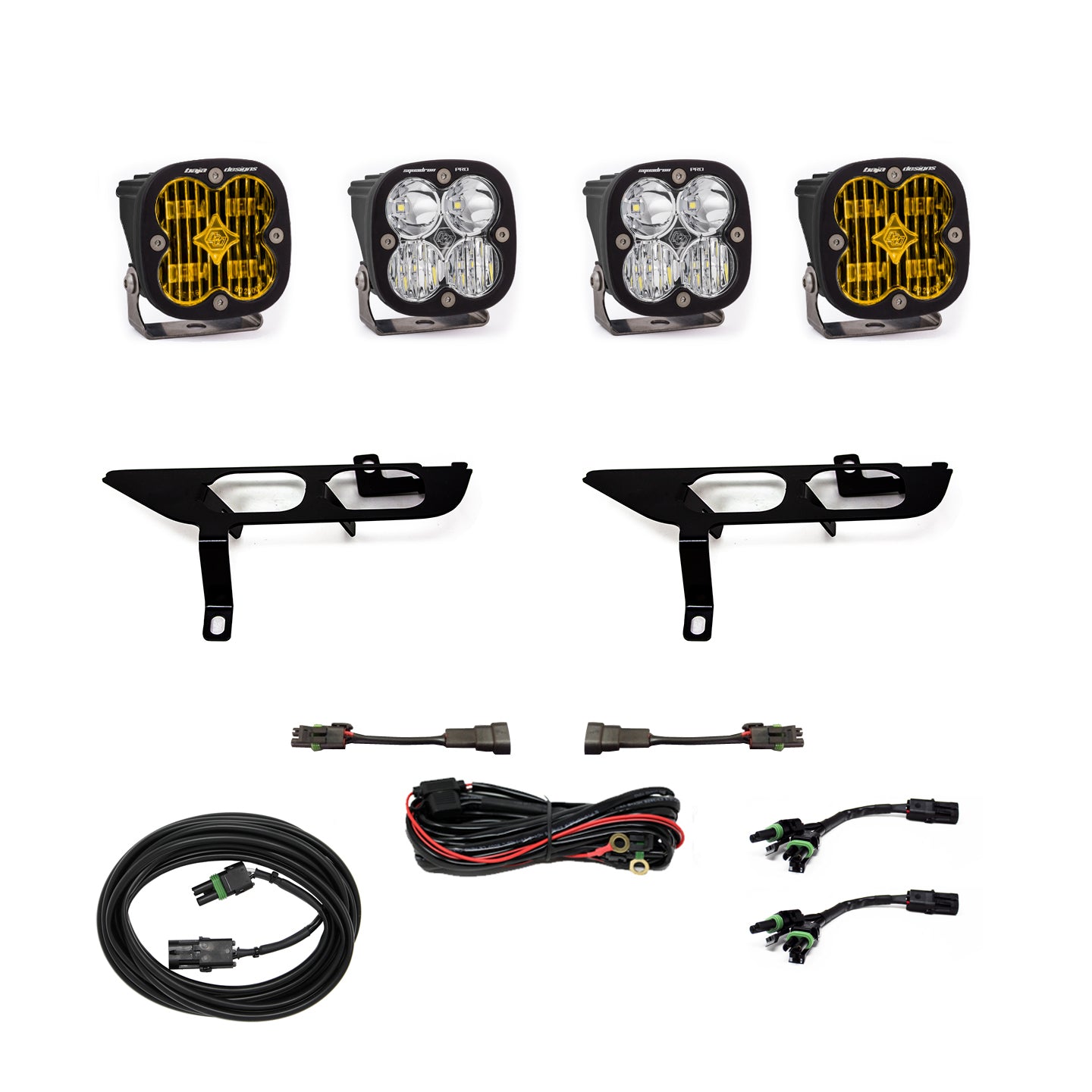 Baja Designs Squadron SAE/Pro Fog Pocket Light Kit 447700