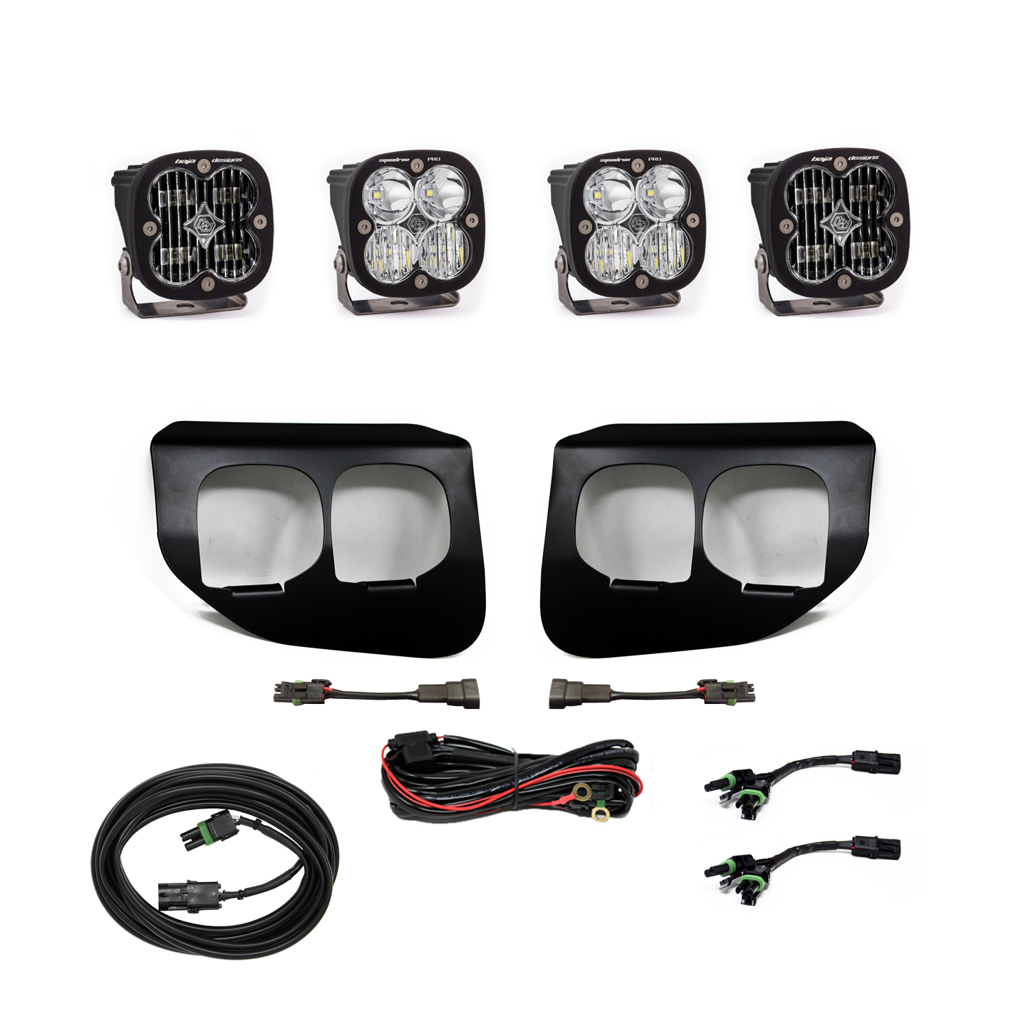 Baja Designs Squadron SAE/Pro Fog Pocket Light Kit 447736