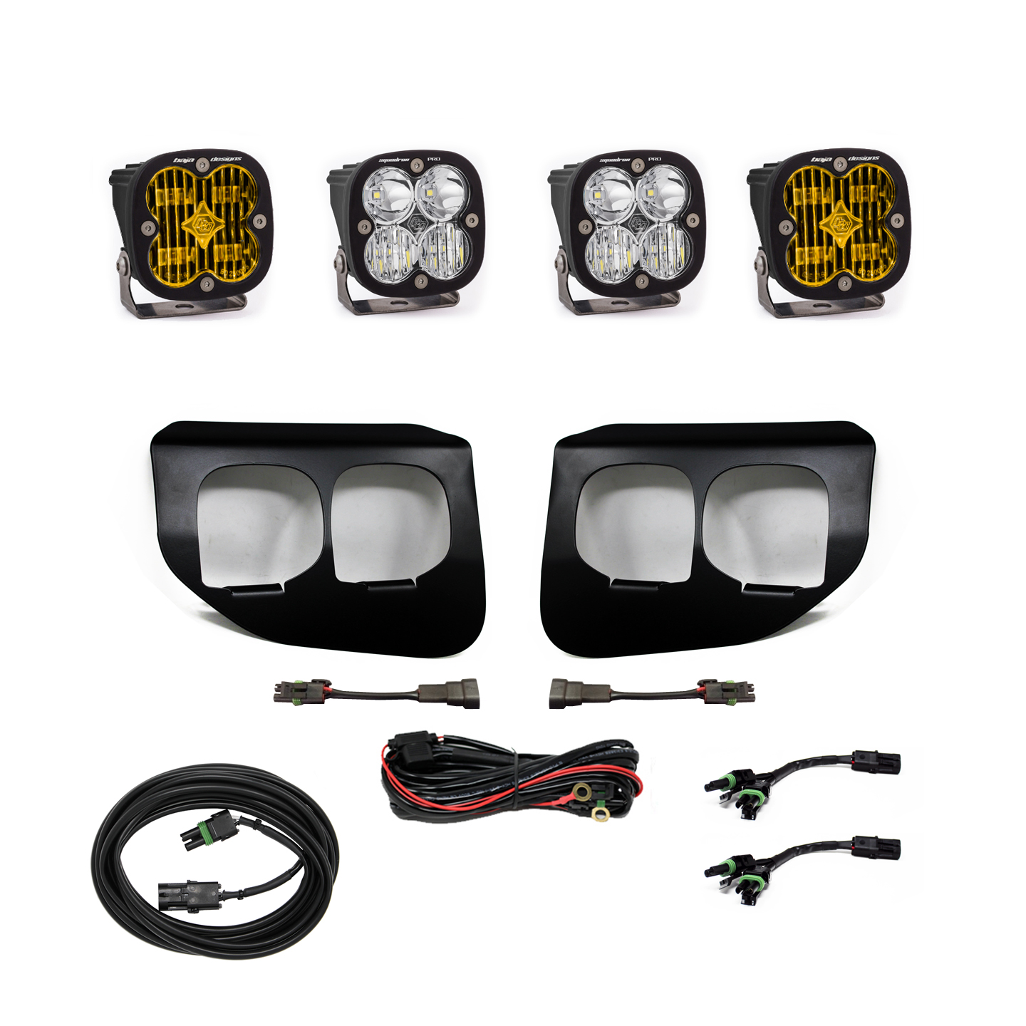 Baja Designs Squadron SAE/Pro Fog Pocket Light Kit 447737