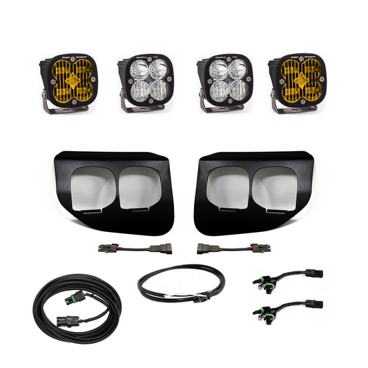 Baja Designs Squadron SAE/Pro Fog Pocket Light Kit 447737UP