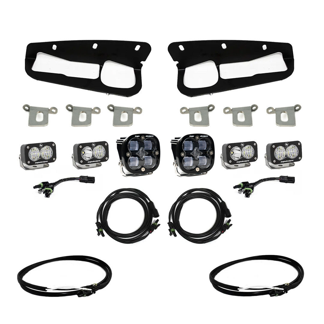 Baja Designs Squadron SAE/S2 Sport Fog Pocket Light Kit 447761UP