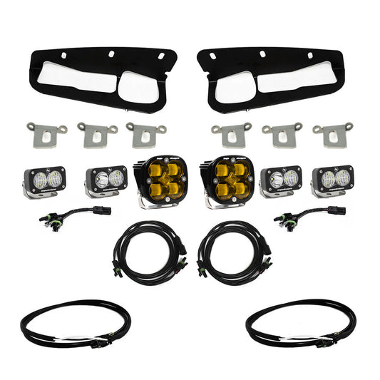 Baja Designs Squadron SAE/S2 Sport Fog Pocket Light Kit 447762UP