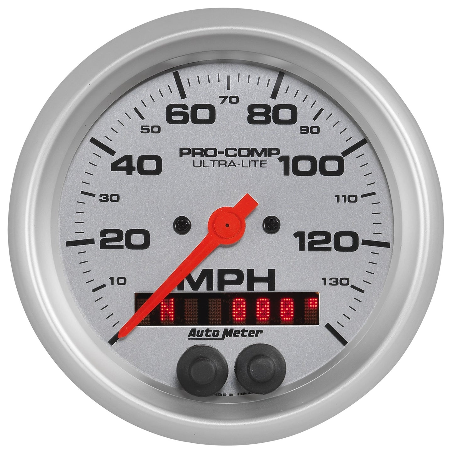 AutoMeter 3-3/8 in. GPS SPEEDOMETER 0-140 MPH ULTRA-LITE 4480