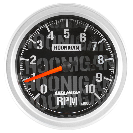 AutoMeter 3-3/8 in. TACHOMETER 0-10000 RPM IN-DASH HOONIGAN 4497-09000