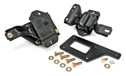 Trans-Dapt Performance Ls Engine Swap Mount Kit; 79-04 Ford Mustang 4.6L : Engine Plates Only Pads Are Not Included. 4518