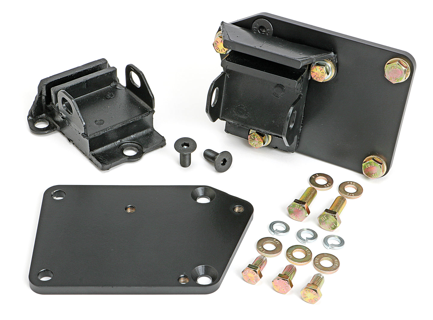 Trans-Dapt Performance Engine Swap Mounts; Lt (Gen5) In Sb Chevy Car Chassis; 5/8 In. Forward; Rubber Pads 4520