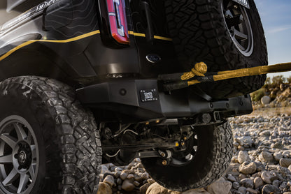 ICON Impact Series Offroad Armor Armor 2021-2022 Ford Bronco Pro Series Rear Bumper 45202