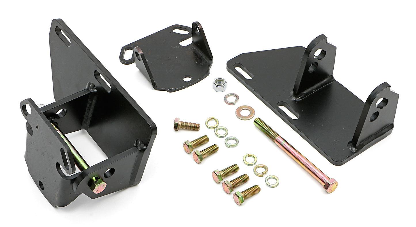 Trans-Dapt Performance Solid Mount Kit- Chevy 283-350 Into S10 , S15 (2Wd) - Motor Mount Kit 4528