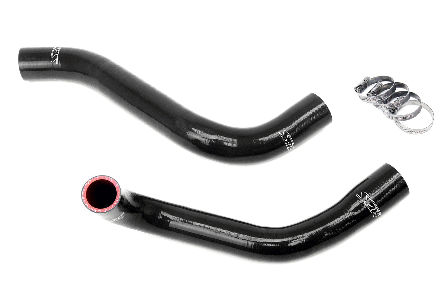 HPS Performance 3-ply Reinforced Silicone Replaces Rubber Radiator Coolant Hoses 57-1819-BLK