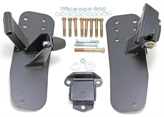 Trans-Dapt Performance Chevy V8 Or V6 Into 1976-86 Jeep Cj Series- Motor Mount Kit 4563