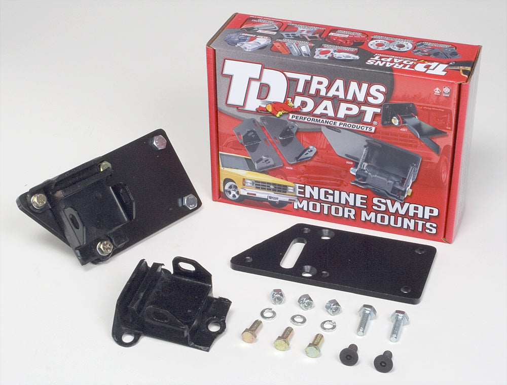 Trans-Dapt Performance Chevy Ls Series Engine Into Sb Chevy Chassis (1 In. Offset) - Mount Kit 4595